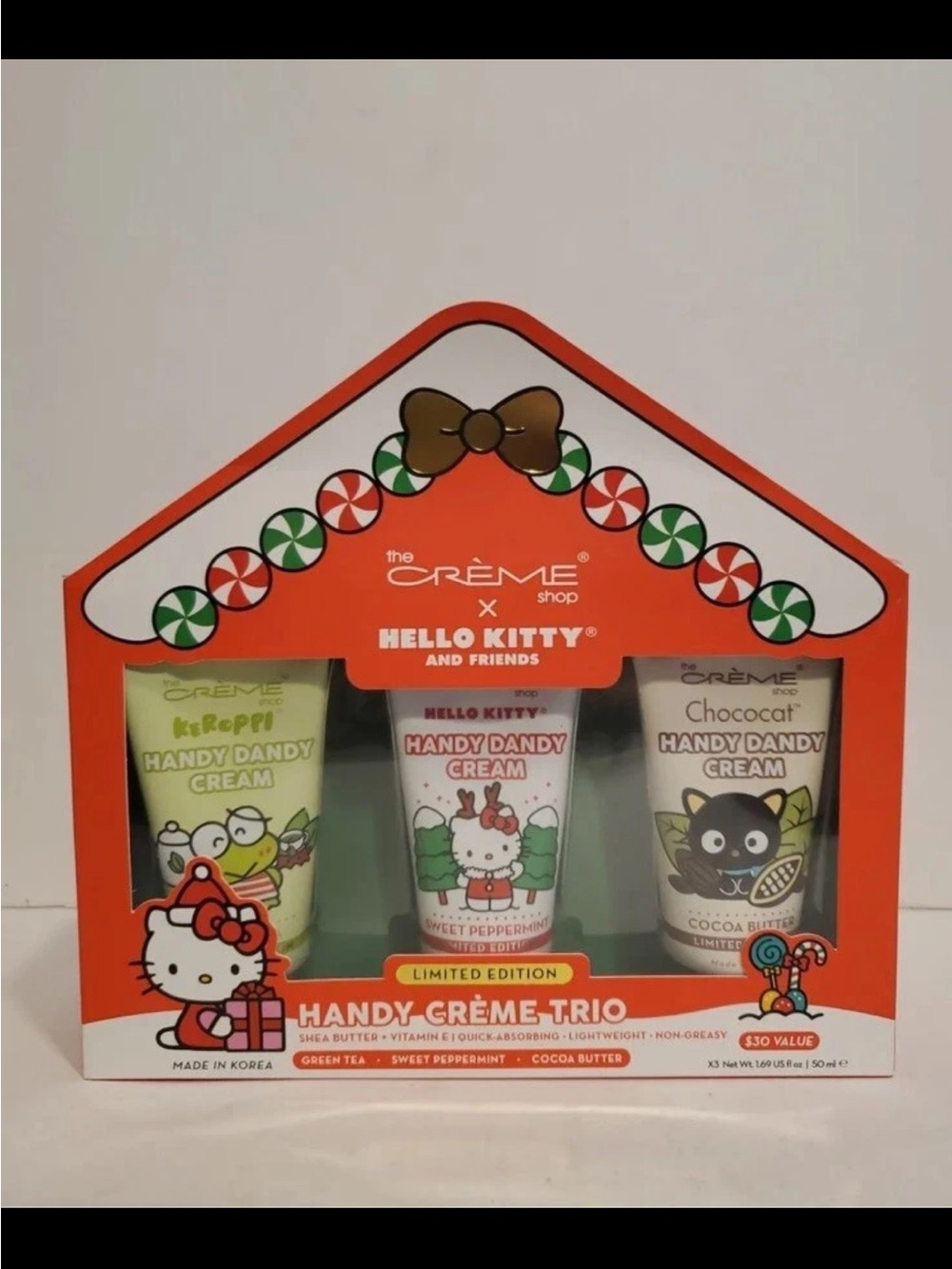 Handy Crème Trio - Red/White Gift Set - Picture 2 of 4